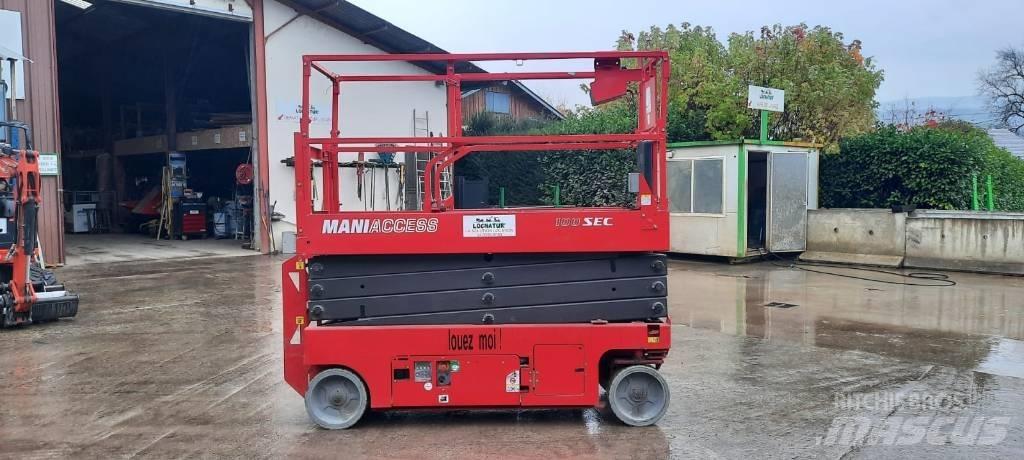 Manitou 100 SEC Scheren-Arbeitsbühnen