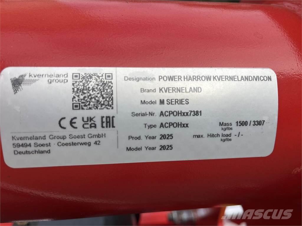 Kverneland M serie Motoreggen / Rototiller