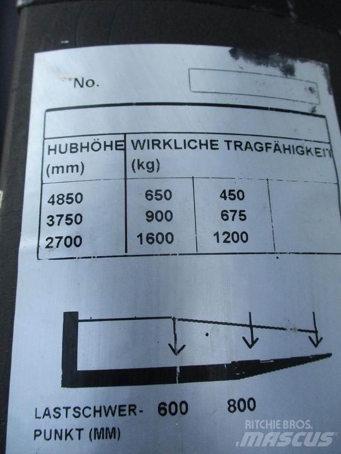 BT SPE 160 Deichselstapler