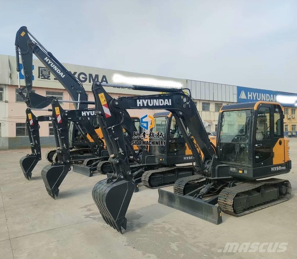 Hyundai HX60Pro Minibagger < 7t