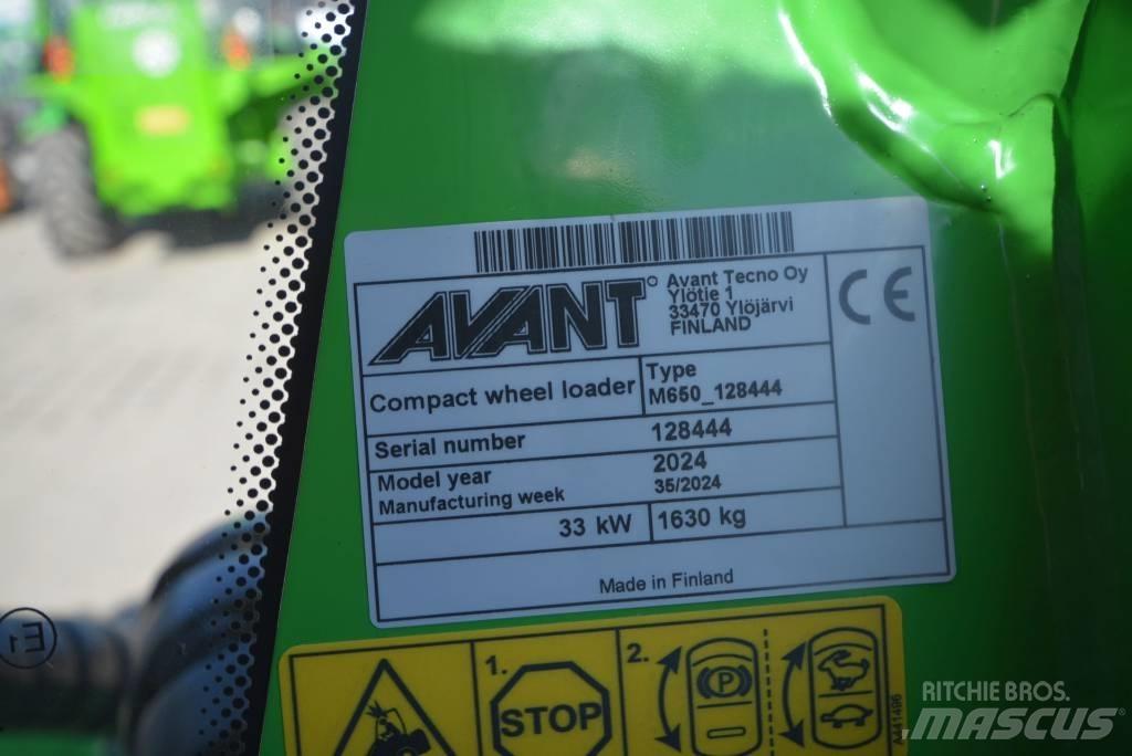 Avant 650 i Minilader
