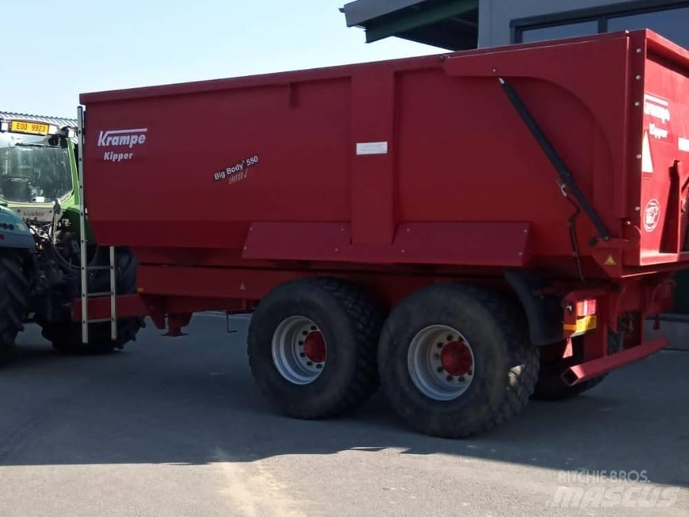 Krampe Big Body 550 Pritschenauflieger