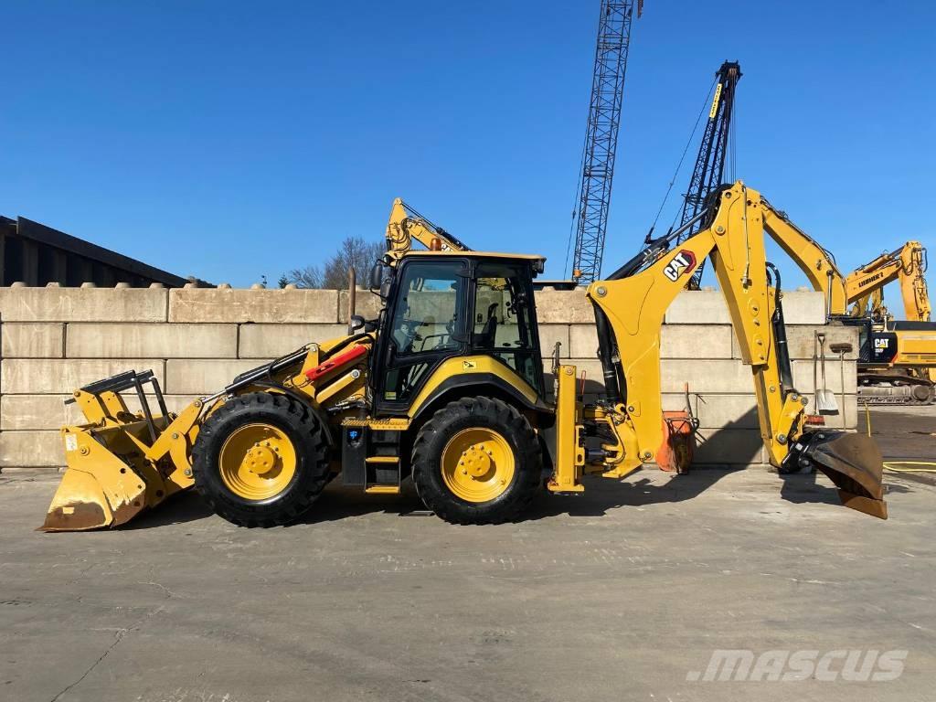 CAT 444  4x4 Baggerlader