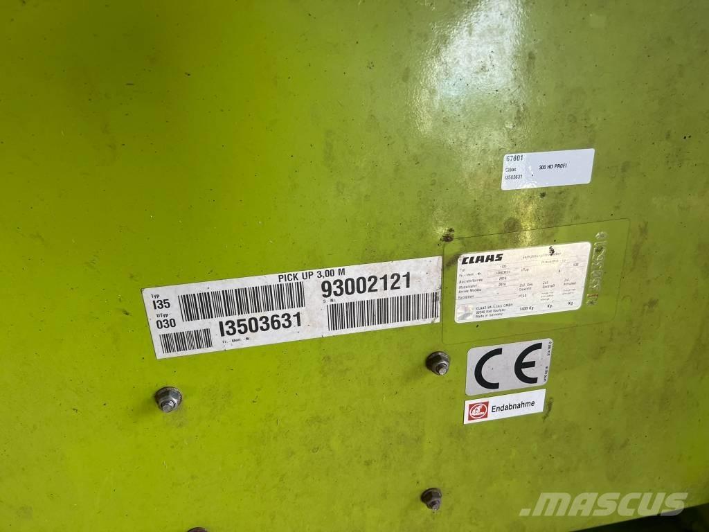 CLAAS PU 300 HD Sonstige Grünlandgeräte