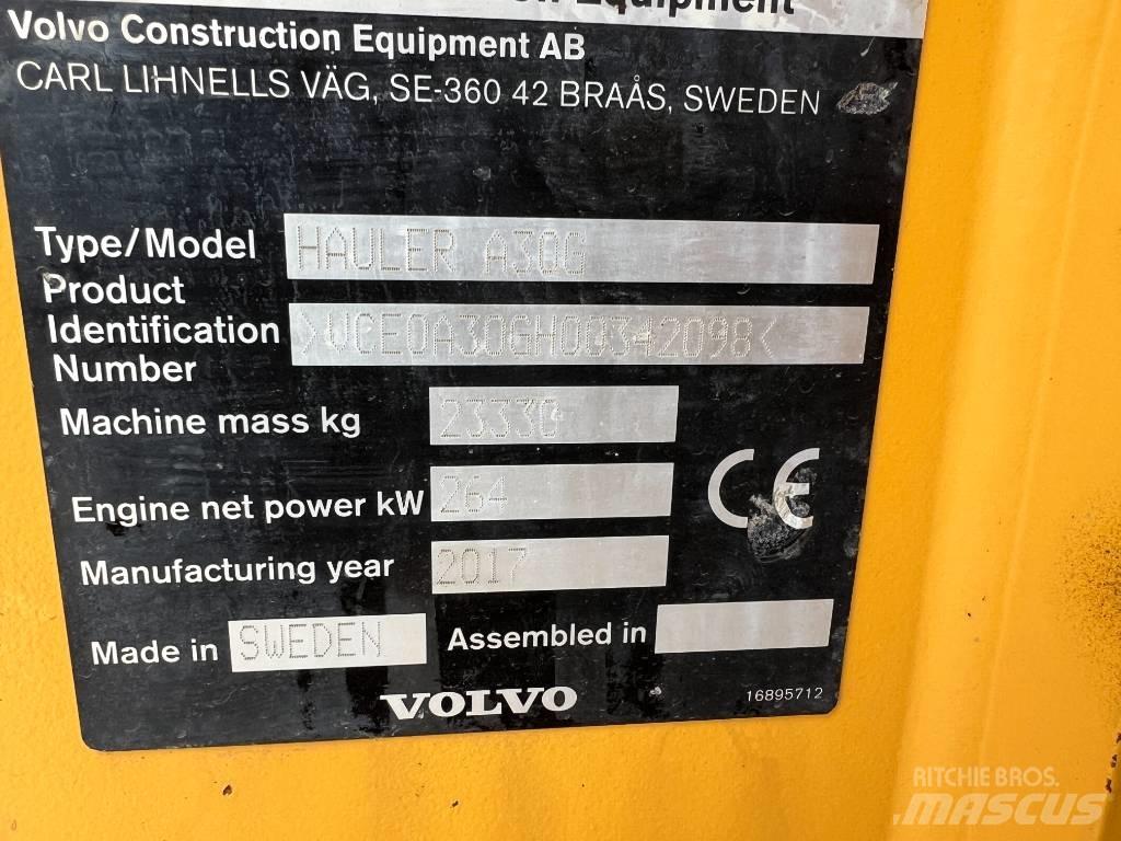 Volvo A30G Dumper - Knickgelenk