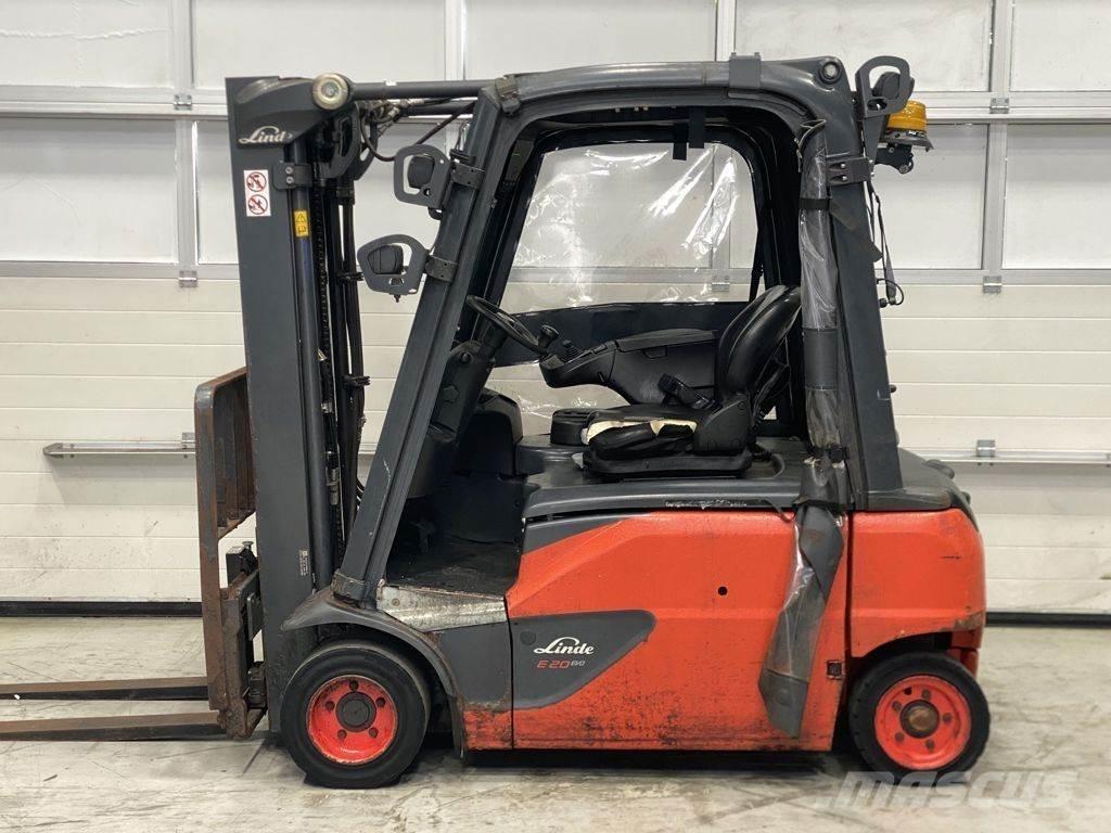 Linde E20PL-02 Elektrostapler