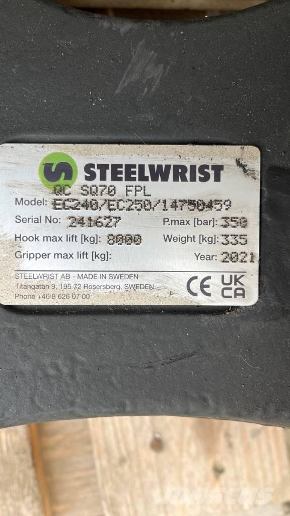 Steelwrist SQ70 Schnellwechsler