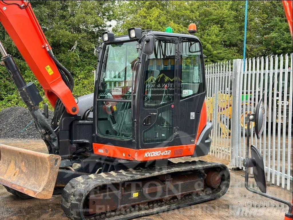 Kubota KX 080-4 Midibagger  7t - 12t