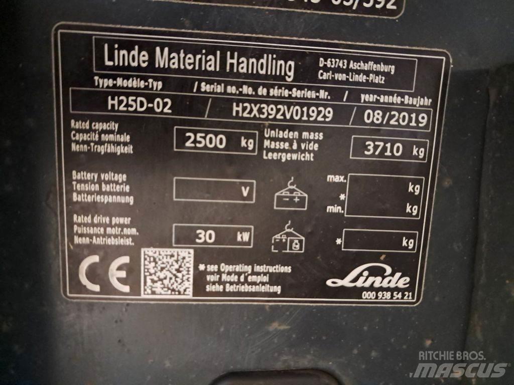 Linde H25D-02 Dieselstapler