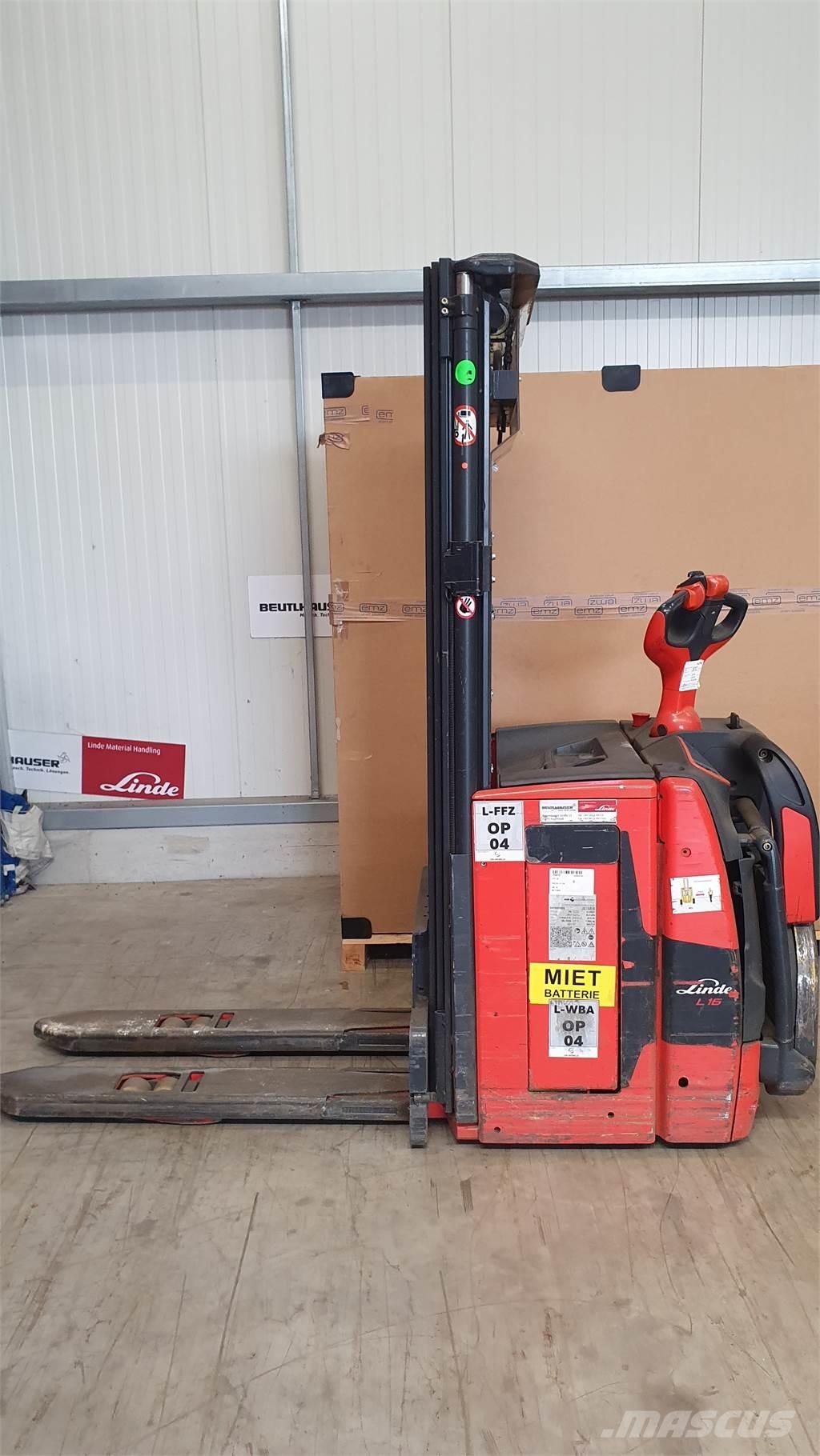 Linde L16AP Deichselstapler