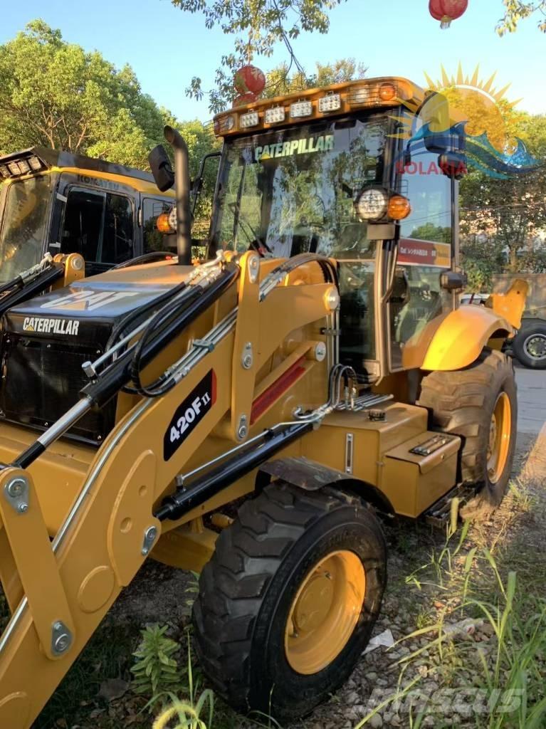 CAT 420 F Baggerlader
