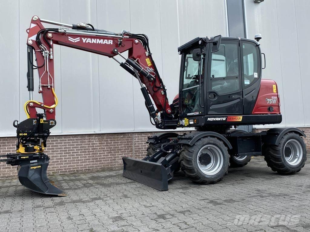 Yanmar B75W Mobilbagger