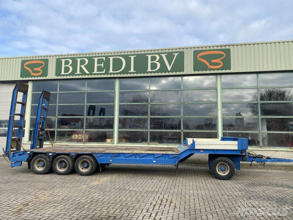  Dieplader 4 assen Tieflader