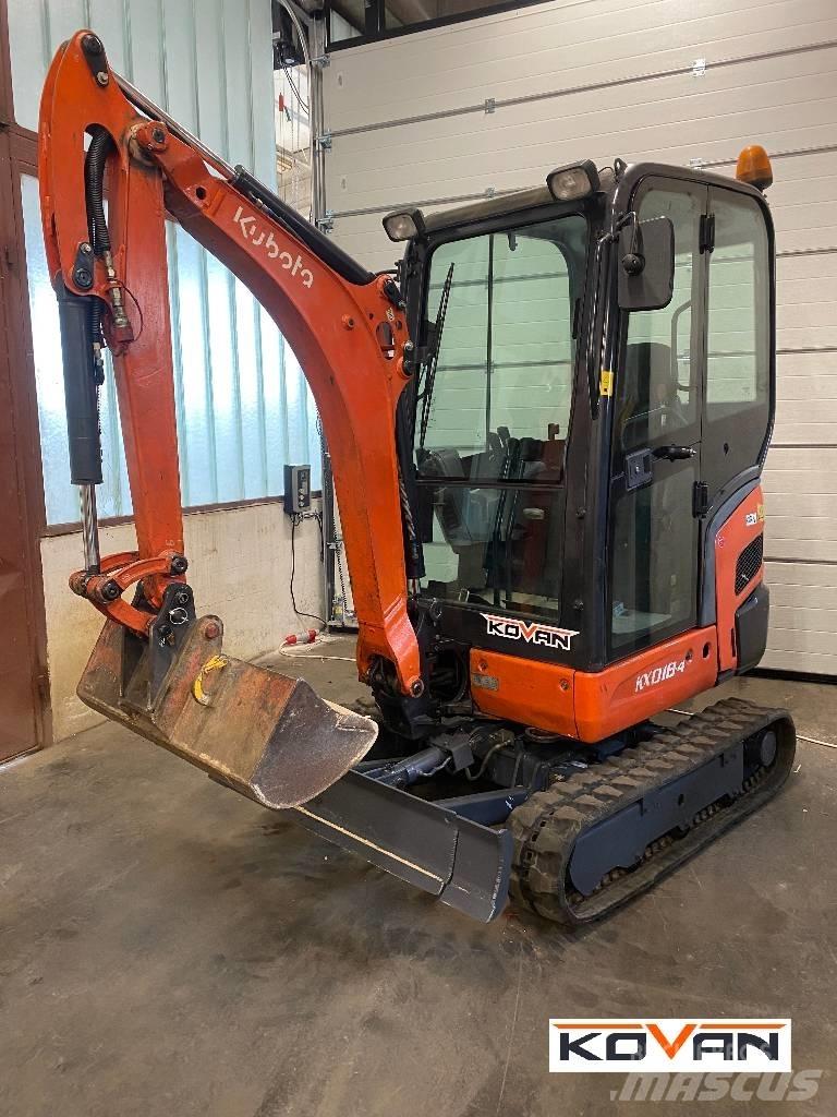 Kubota KX 018-4 Minibagger < 7t
