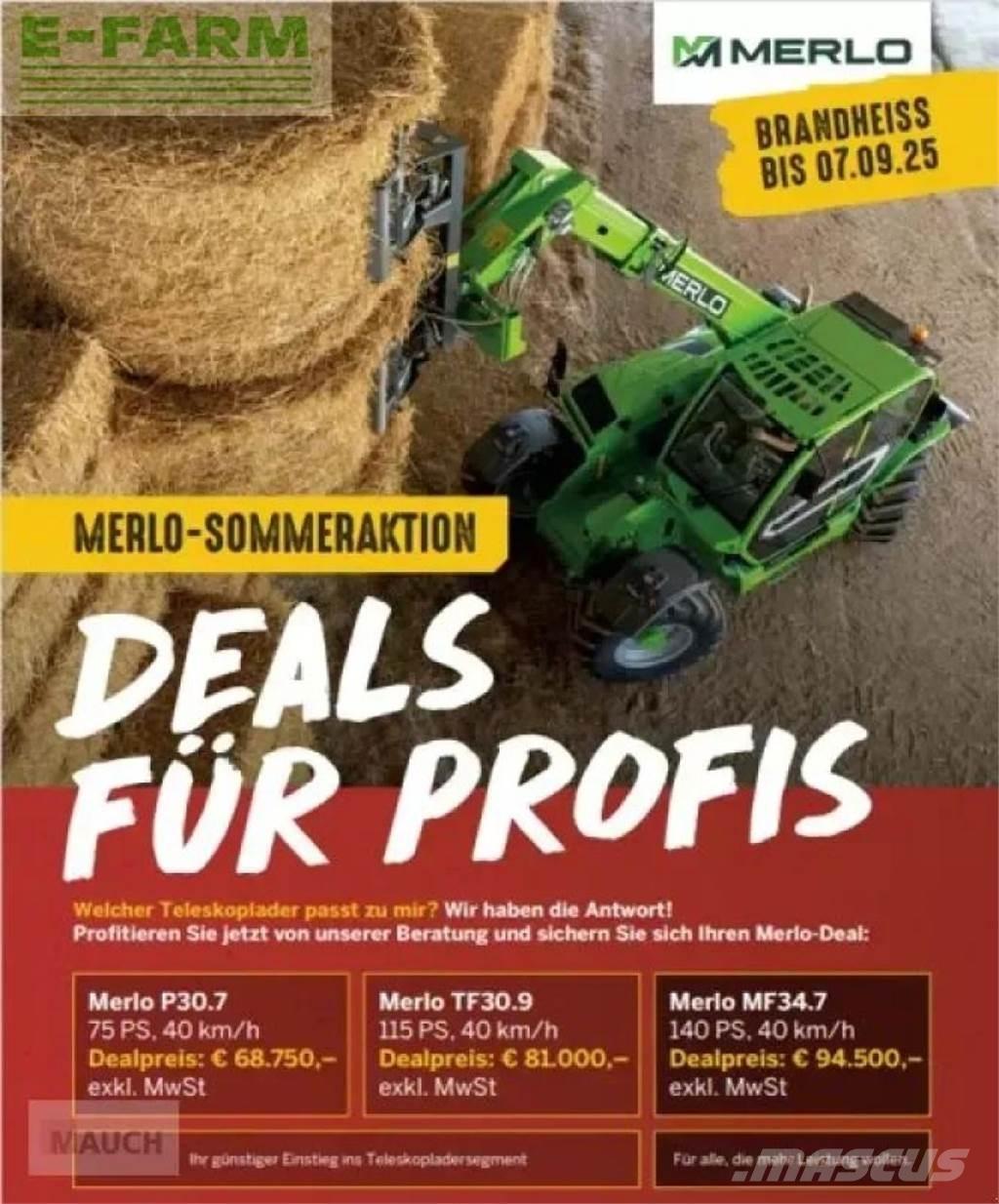Merlo sommeraktion Teleskoplader für Landwirtschaft