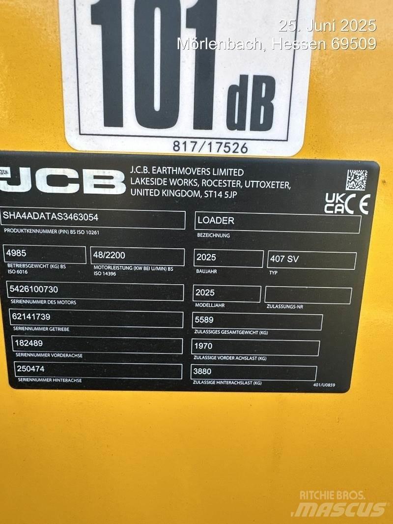 JCB 407 Radlader
