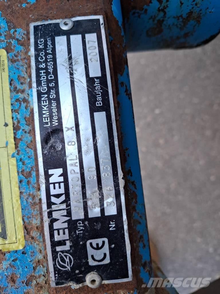 Lemken Vari-Opal 8 X Wendepflüge