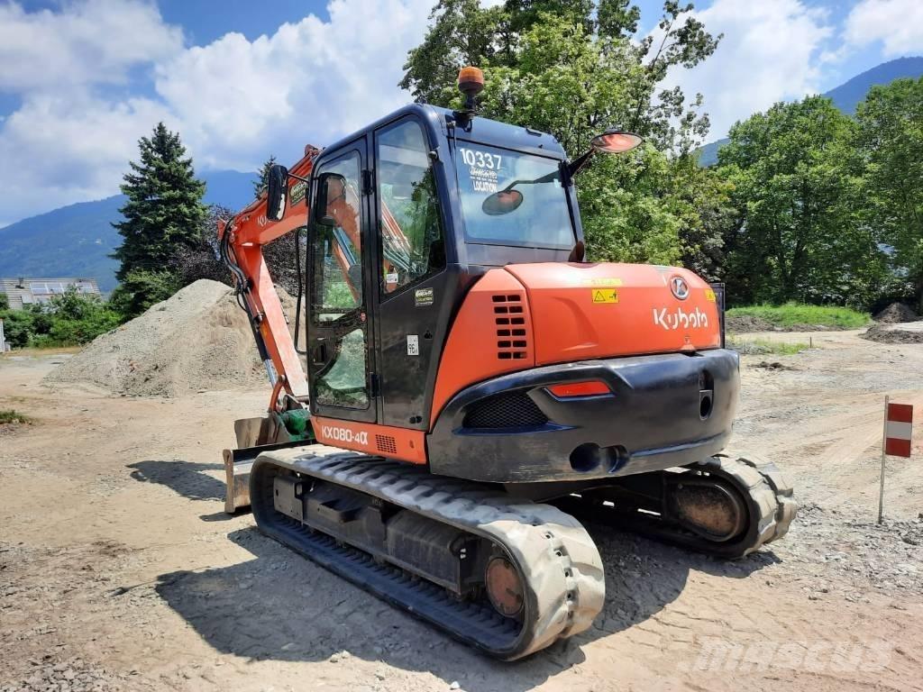 Kubota KX 080-4 Midibagger  7t - 12t