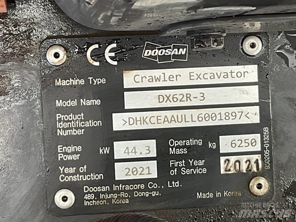 Doosan DX 62 R-3 Minibagger < 7t
