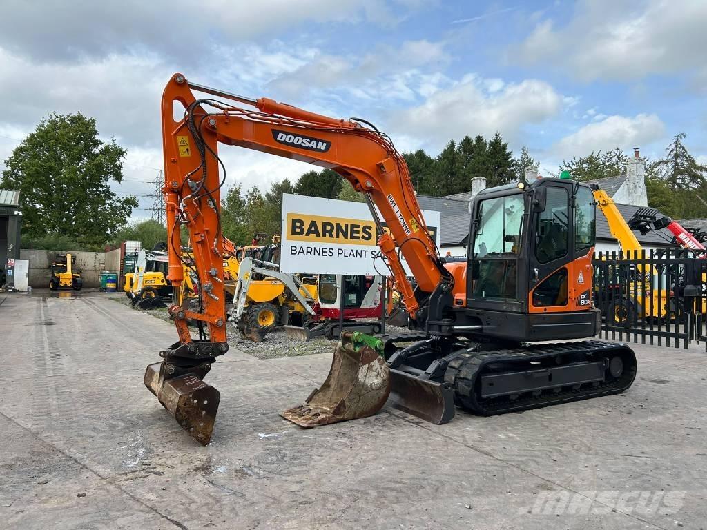 Doosan DX 80 R Midibagger  7t - 12t