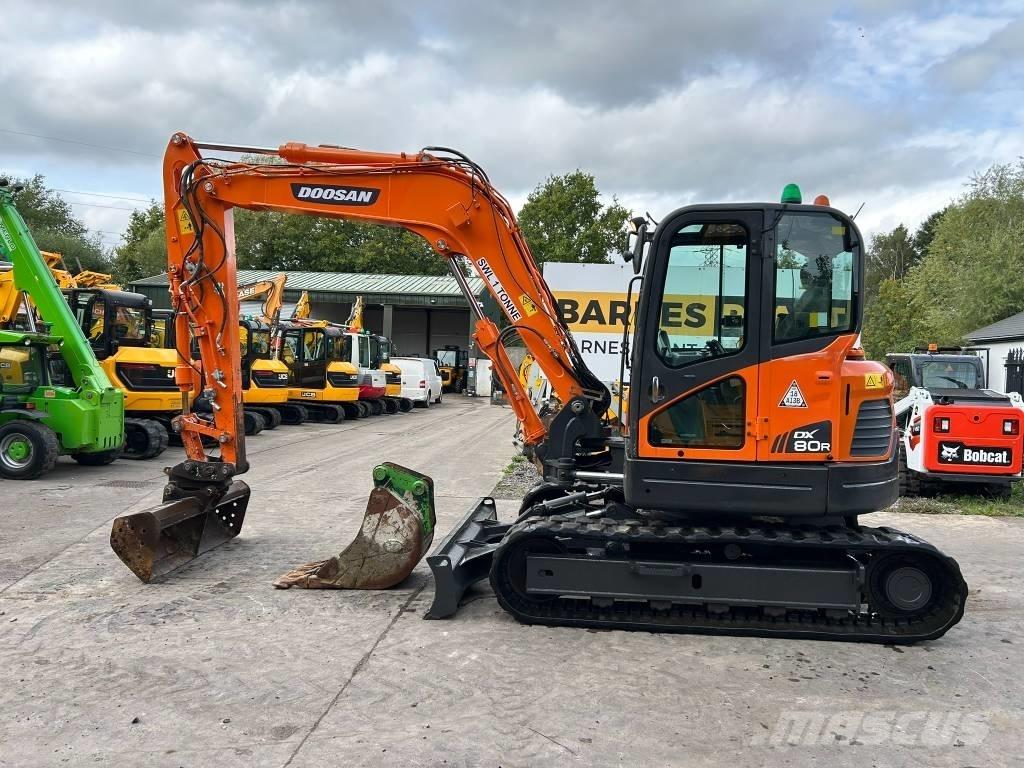 Doosan DX 80 R Midibagger  7t - 12t