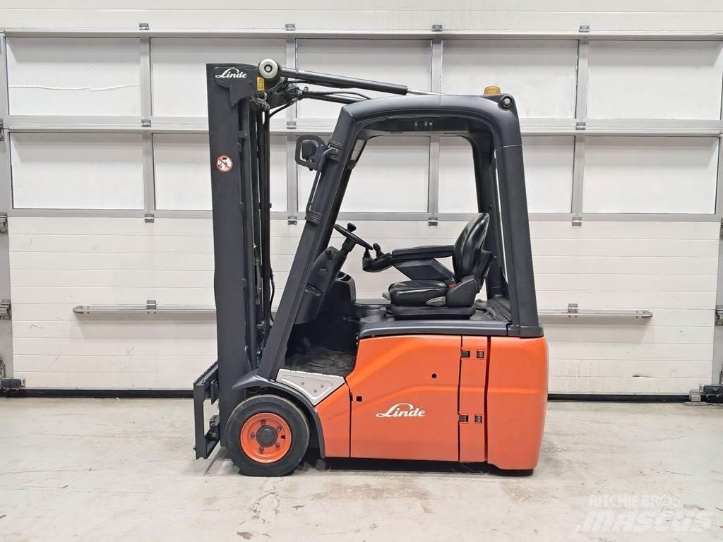 Linde E16C-01 Elektrostapler