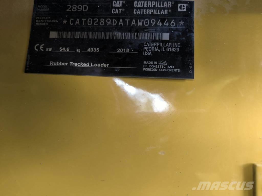 CAT 289D HF XPS Kompaktlader