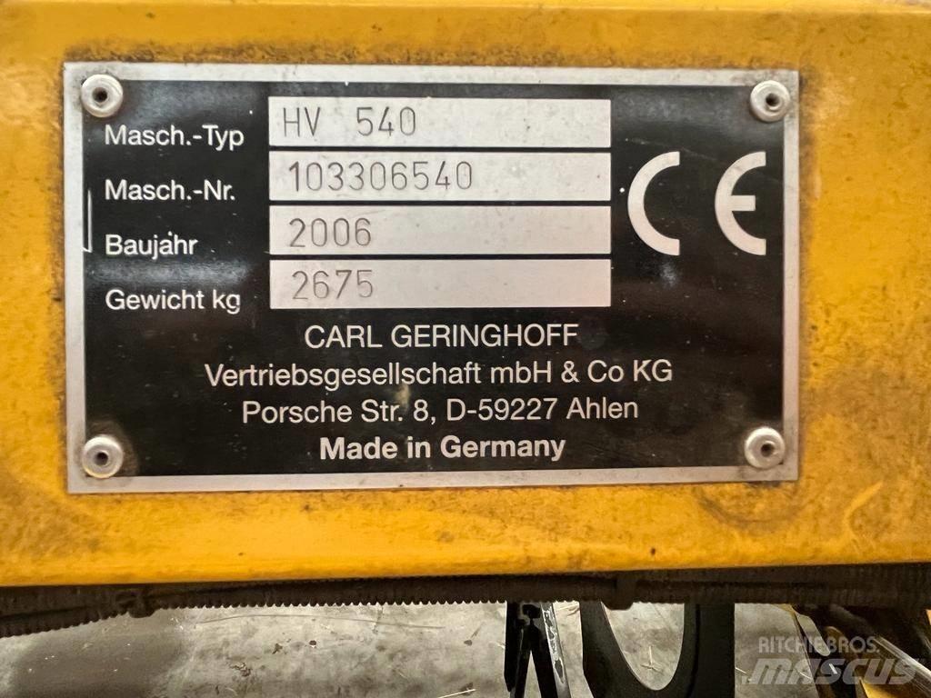 Geringhoff HV 540 Erntevorsätze