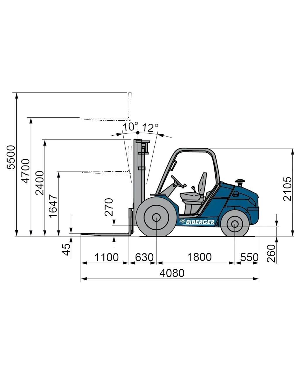 Manitou MSI 30 Dieselstapler