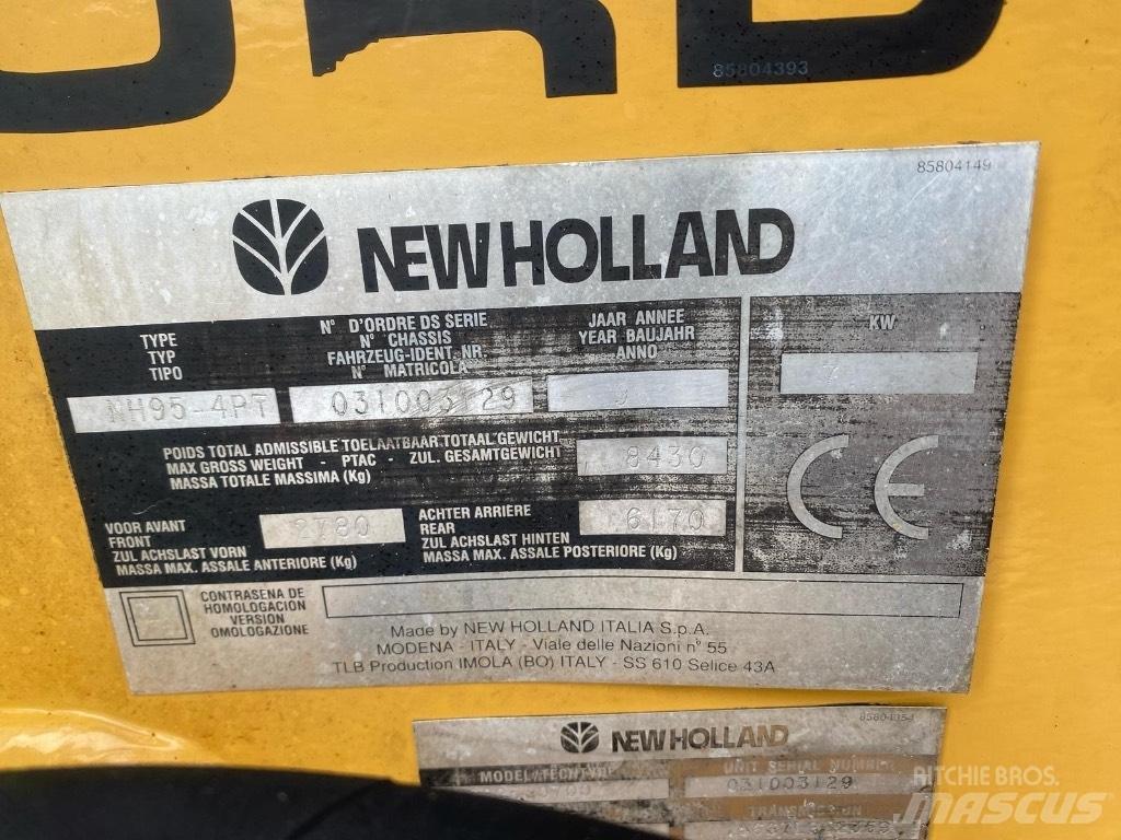 New Holland NH 95 Baggerlader
