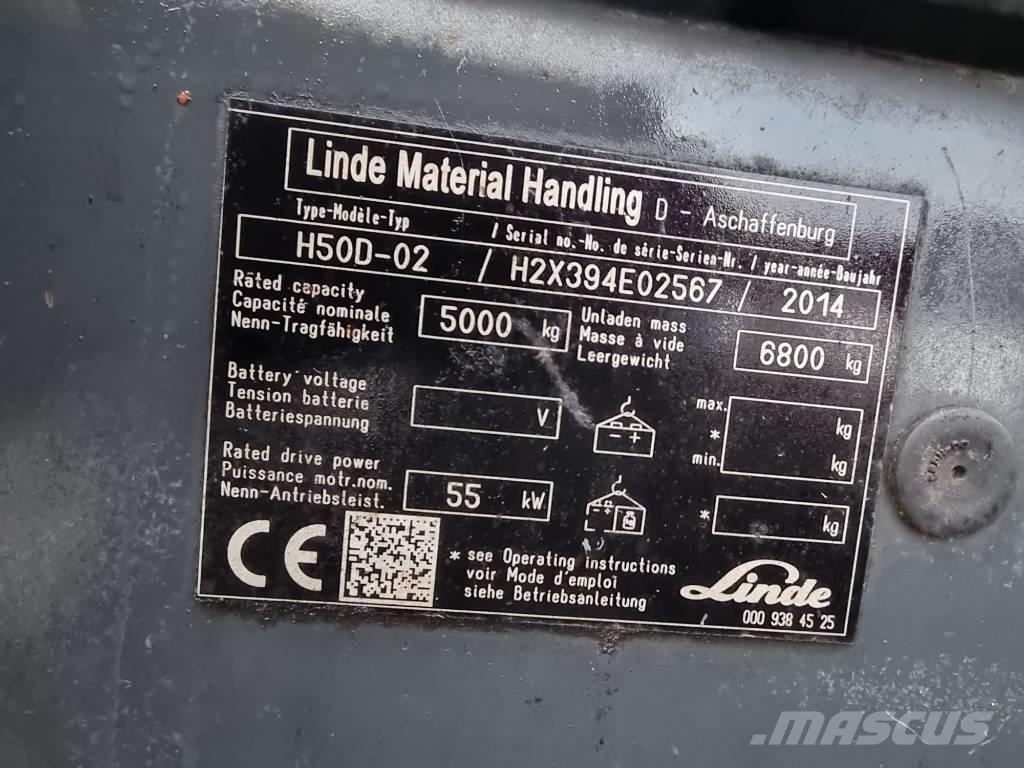 Linde H 50 D Dieselstapler