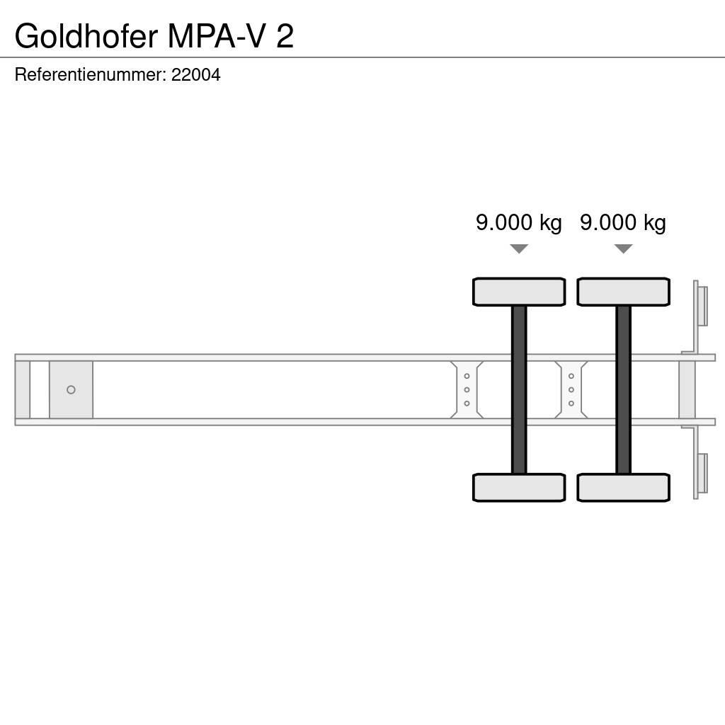 Goldhofer MPA-V 2 Tieflader-Auflieger