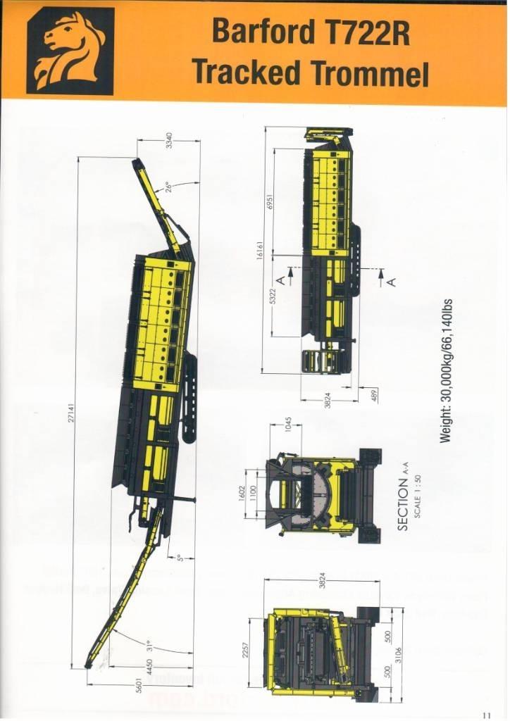Barford T722R Sieb- und Brechanlagen