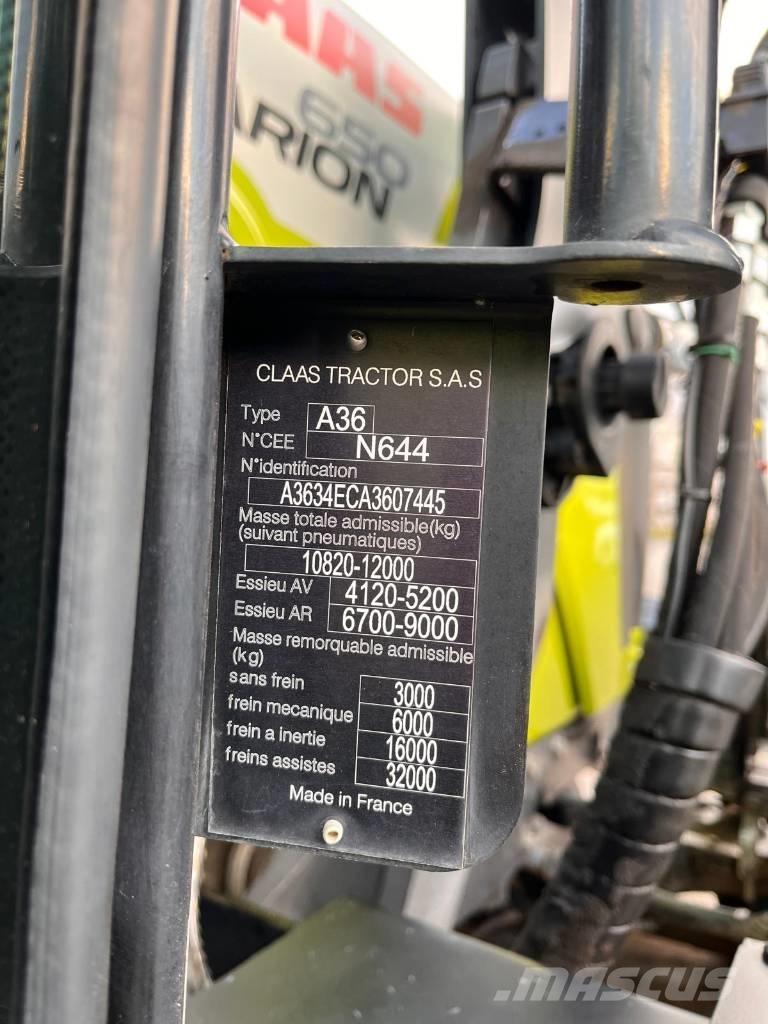CLAAS ARION 650 Traktoren
