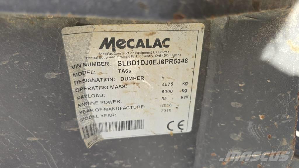 Mecalac TA 6 S Dumper - Knickgelenk
