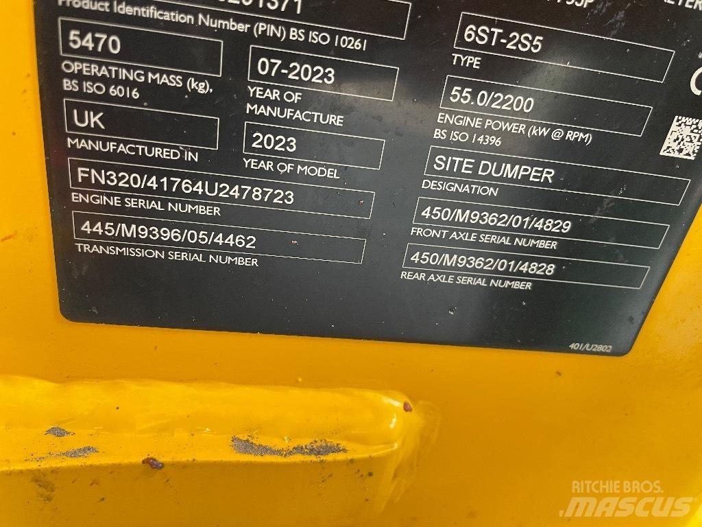 JCB 6 T Minidumper