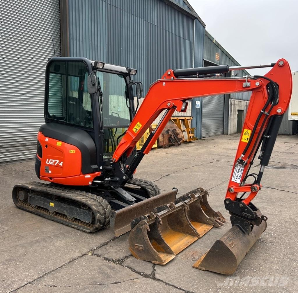 Kubota U27-4 Minibagger < 7t