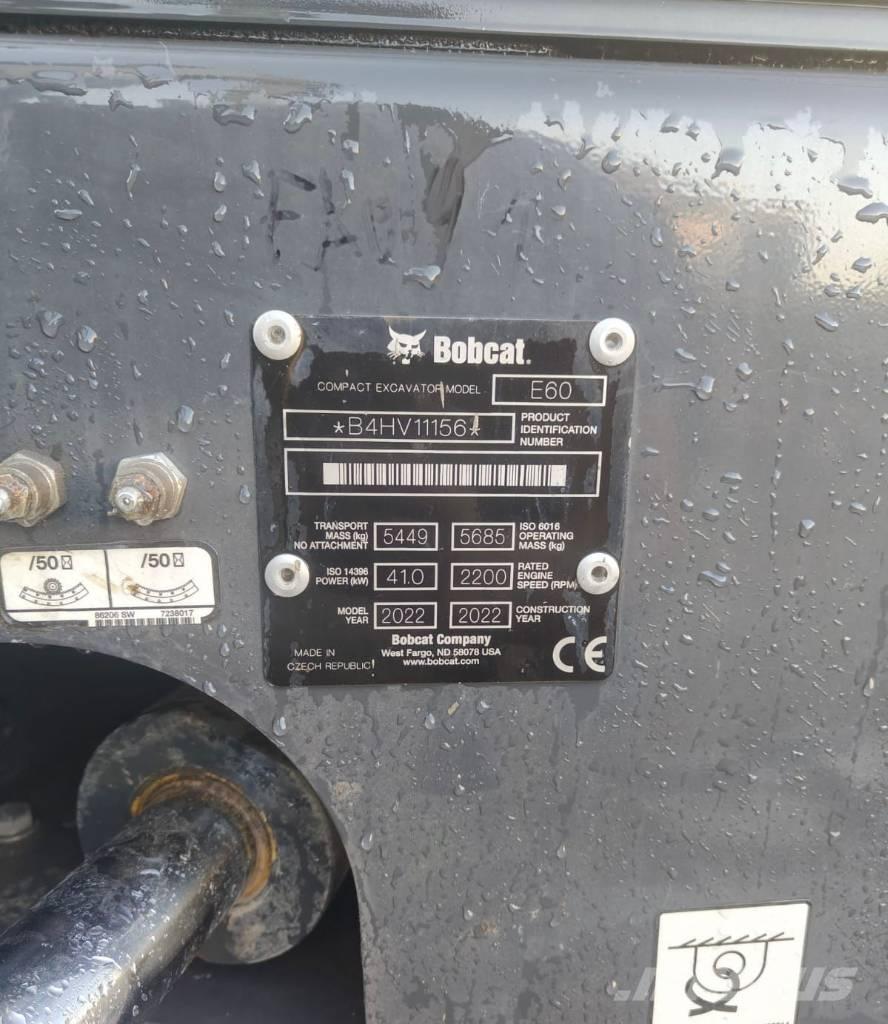 Bobcat E60 Minibagger < 7t