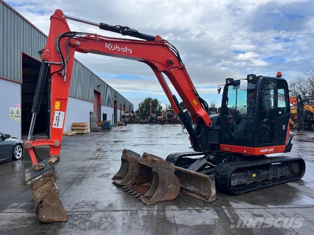 Kubota KX 080-4 Midibagger  7t - 12t
