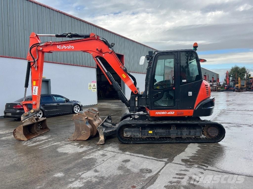 Kubota KX 080-4 Midibagger  7t - 12t