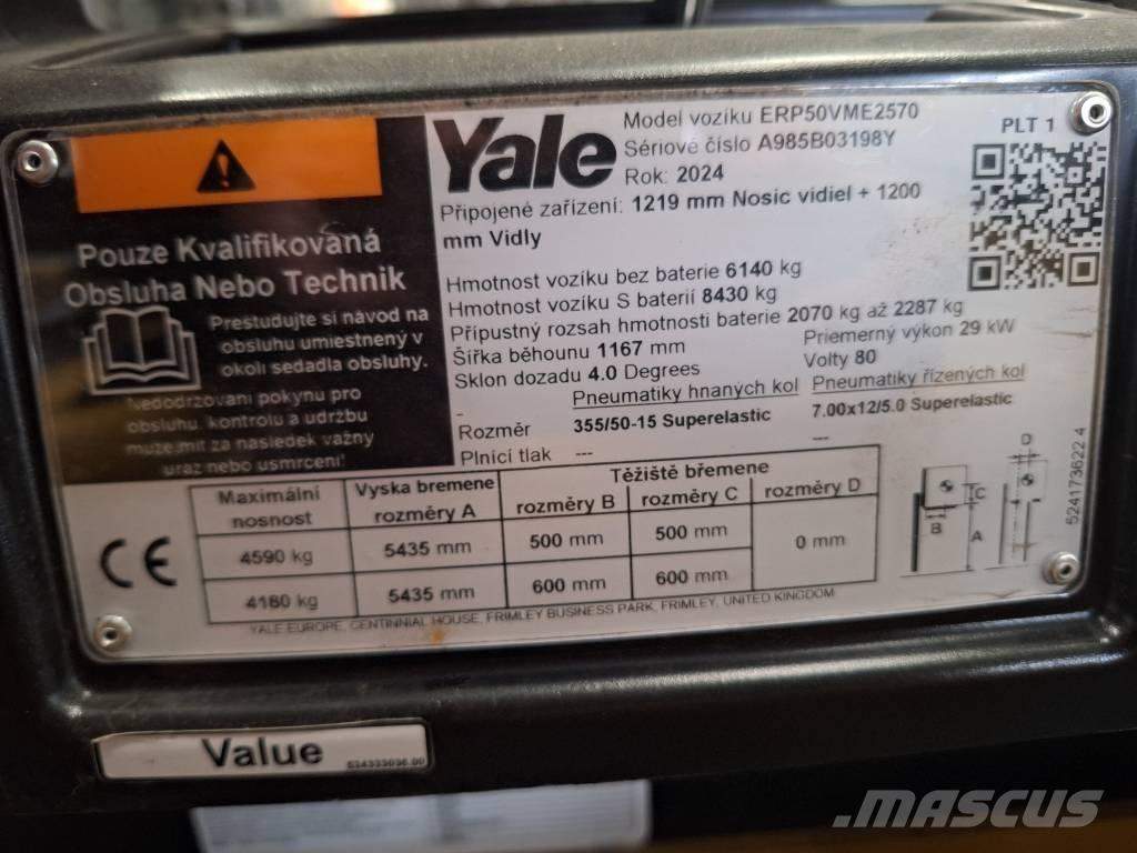 Yale ERP 50 VM Elektrostapler