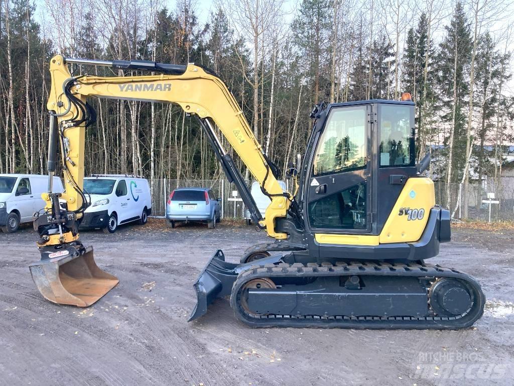Yanmar SV 100-2A Midibagger  7t - 12t