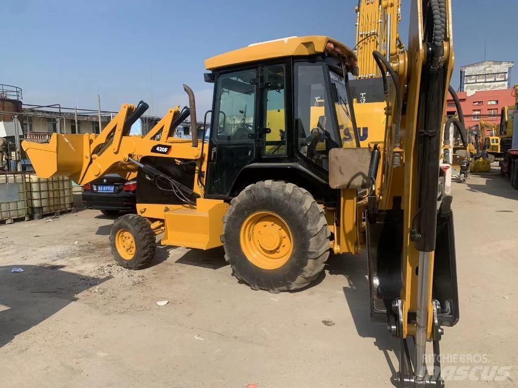 CAT 420 F Baggerlader