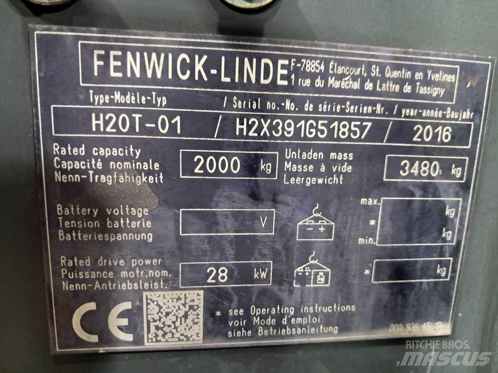 Linde H20T-01 Gasstapler