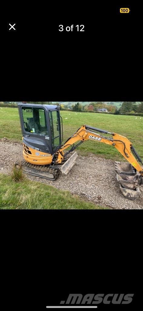 CASE CX 26 B ZTS Minibagger < 7t