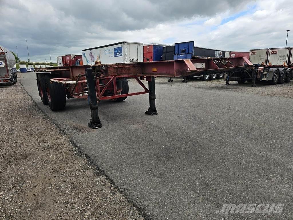 Pacton TXC 230-2 Containerauflieger