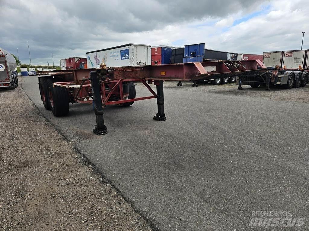 Pacton TXC 230-2 Containerauflieger