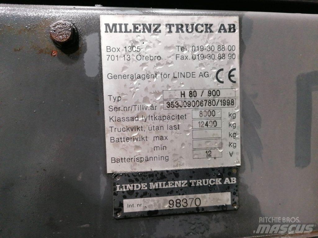 Linde H80D/900 Dieselstapler