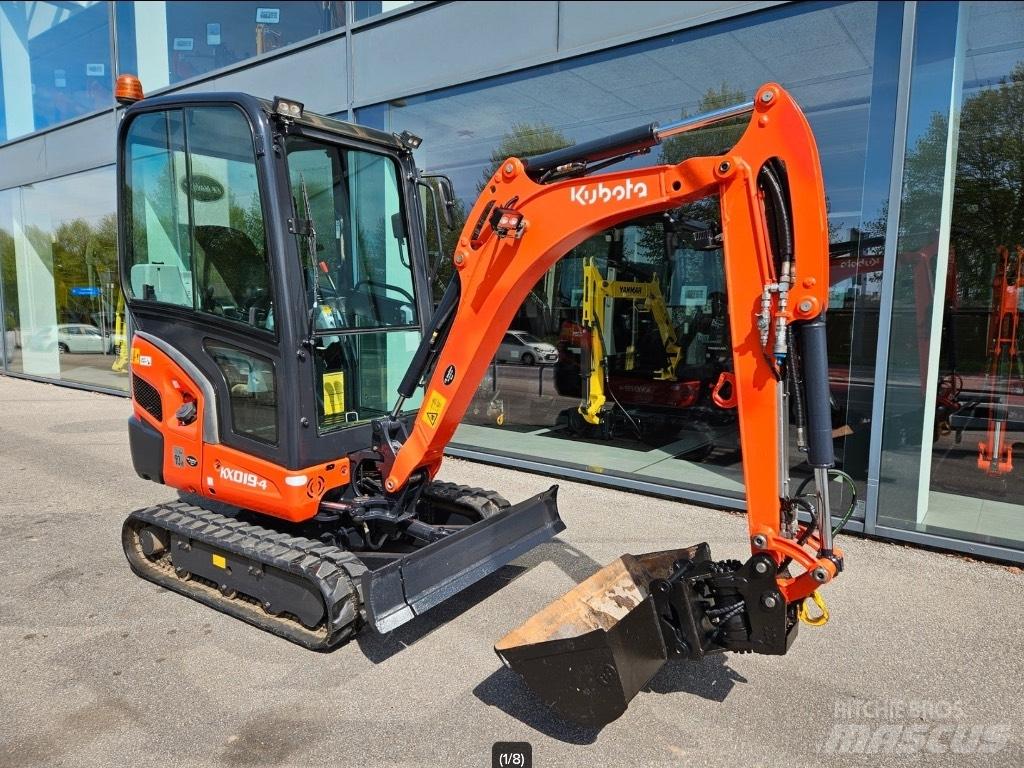 Kubota KX 019-4 Minibagger < 7t