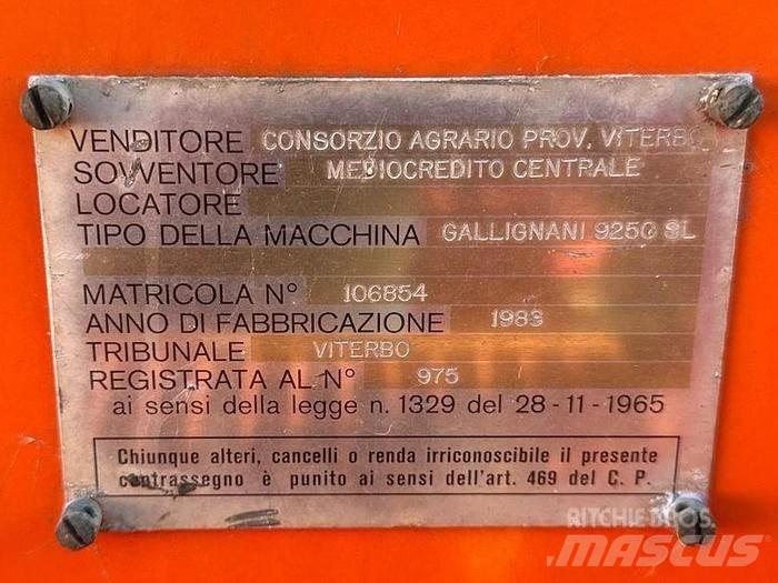 GALLICANI 9250SL Ballenklammer